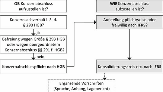 Abb. 1: Arbeitsteilung HGB und IFRS